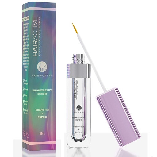 [BRSWGAYYBFYAEAI3] Browworthy Eyebrow Enhancing Serum for Thicker, Fuller and More Defined Eyebrows. Proven Formula Stimulates & Promotes Natural Brow Growth.