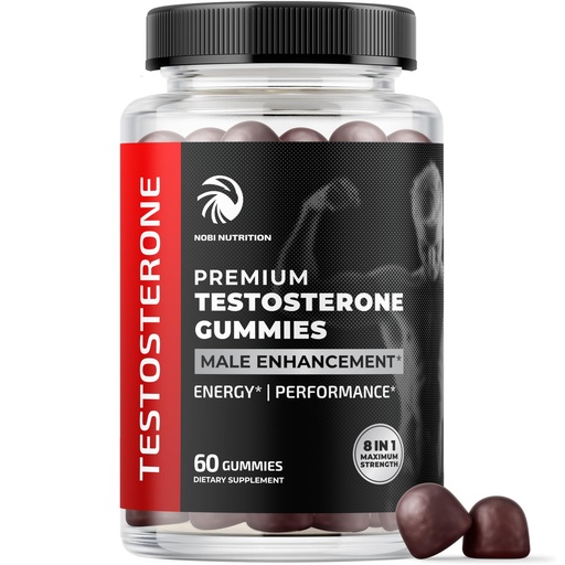 [BRSROAAKBF6RY23V] Testosterone Supplement for Men for Muscle Growth, Stamina & Performance | Testosterone Booster Muscle Builder for Men | Test Boost Max with Tongat Ali | Test Booster & Male Enhancement | 60 Gummies