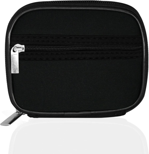 [BRSW2AYQB4FAIAA7] Serfeymi Weekly Travel Pill Organizer Pill Case for Purse with Removable 7 Day Pill Box, Fashionable Travel Medicine Organizer Pill Container for Medicine, Vitamin, Supplement - Black 01