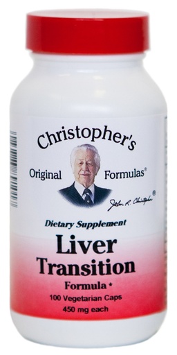 [BRSWIYQ2DMBBEFQ5] Christopher's Original Formulas Liver Transition Formula – Gentle Herbal Liver Cleanse, 450 mg, 100 Vegetarian Capsules