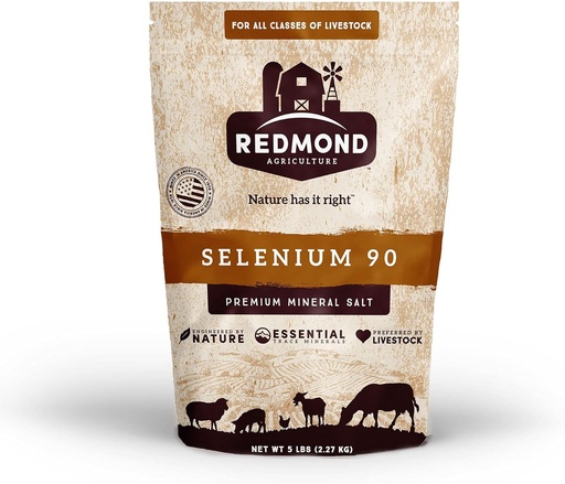 [BRSW2ZIQDMAWE3D3] Redmond Agriculture Selénium 90 Premium Minerálna soľ