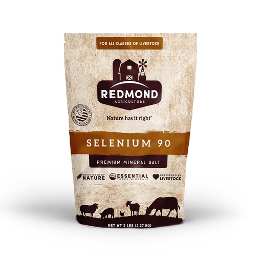 [BRSW2ZIQDMAWE3D3] Redmond Agriculture Selenium 90 Premium Mineral Salt