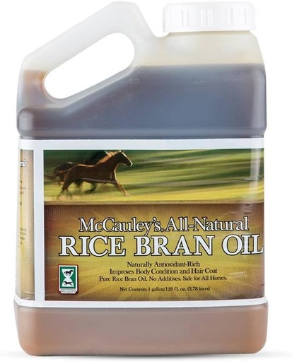 [BRSWIYIFCUCBMYIZ] McCauleys All Natural Rice Bran Oil