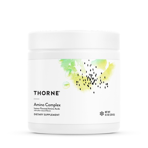 [BRSWIFAZC4BWMFTK] THORNE - Amino Complex - Clinically-Validated EAA and BCAA Powder for Pre or Post-Workout - Promotes Lean Muscle Mass & Exercise Recovery* - NSF Certified for Sport - 30 Servings - 8.1 Oz - Lemon