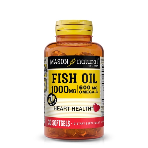 [BRSWI2QPAACREGAZ] FISH OIL 1000MG SUPER OMEGA-3, 30-Count Softgels
