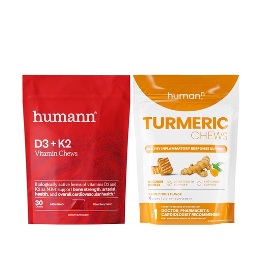 [BRSW2GA7PN5AIGYZ] HumanN D3 + K2 & Turmeric Chews
