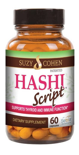 [BRSWKHY5OR5BW3Q2] Script Essentials HashiScript Thyroid and Immune Support Formula with Catalase and Glutathione - By Suzy Cohen