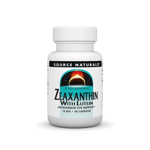 [BRSWIZIACENWC3I7] Source Naturals Zeaxanthin with Lutein, Antioxidant Eye Support* - 10 mg - 30 Capsules