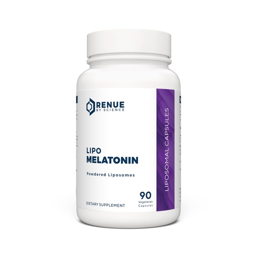 [BRSROCD7A4IBQALX] Renue By Science Melatonin | Liposomal Melatonina Supplement | 90 High Strength Melatonin Capsules - 1mg Melatonin per Serving | Sleep Aid Melatonin | Non-GMO | Made in The USA & Third-Party Tested