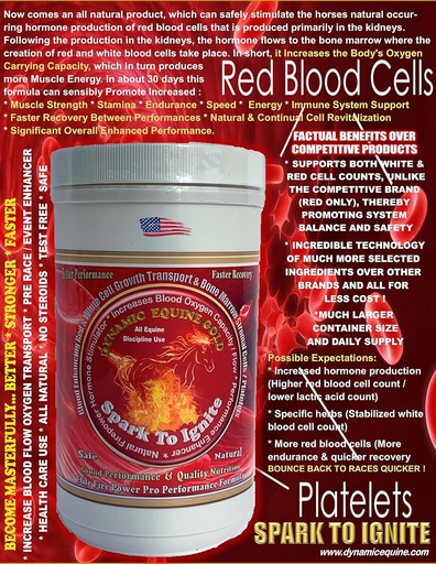 [BRSWGZIDBEFAI3T7] Spark to Ignite... Bloud Oxygenation 自然火力Pro 性能增强器. 自然刺激了EPO Hormone的Boost性能.