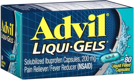 [BRSWIY3YOEFQMHLG] Advil Liqui-Gels 80 Liqui-Gels