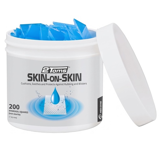 [BRSWIYYIBUOQOHDY] 2Toms Skin-on-Skin Soothing Hydrogel Squares for Skin Irritations, 200