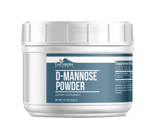 [BRSROAYZBBYBM3DV] Earthborn Elements D-Mannose Powder, Dietary Supplement, Non-GMO (15.2 Ounce)