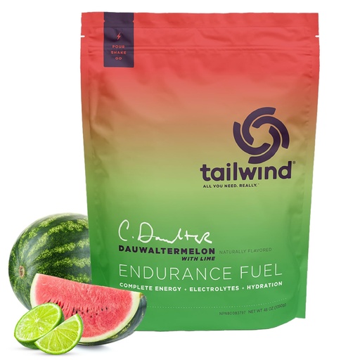 [BRSRAYY6OEBAOCDF] Tailwind Nutrition Endurance Fuel, Dauwaltermelon, 50-Serving Bag | Hydrating sports drink mix powder with electrolytes, non-GMO and vegan, free of soy, dairy, gluten, and nuts