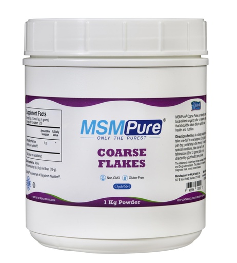 [BRSWIBT2BYJQGFTY] KALA HEALTH MSMPure Coarse MSM Powder Flakes – US-Made MSM for Joint Health, Skin Appearance, and Hair & Nail Support – 2.2 lb, Organic Sulfur
