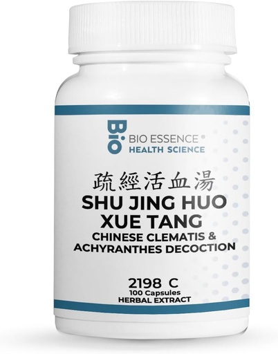 [BRSRAGAYA4HQA3D7] 2198C Shu Jing Huo Xue Tang/Chinese Clematis & Achyranthes 100の帽子(2本のびん)