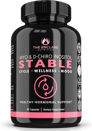 [BRSRMEL6DIHRGYDP] NUTRIŢIA INCLARĂ Myo-inozitol, Capsulele de Inositol D-Chiro (Raportul Optimal 40:1)