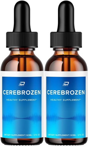[BRSRAYD3DEDQOFD2] Cerebrozen Tinnitus Fülcseppek - Cerebrozen 24, Cerebrozen folyékony cseppek, Cerebrozen Vélemények, Cerebrozen cseppek a fül megkönnyebbülésére (2 Pack - 120 ML)