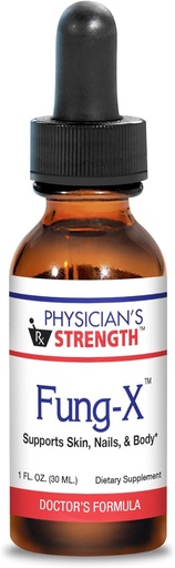 [BRSRMFA3CABWMCTX] Physician's Strength Fung-X - 1 fl oz - Supports Skin, Nails & Body - Non-GMO - 173 Servings