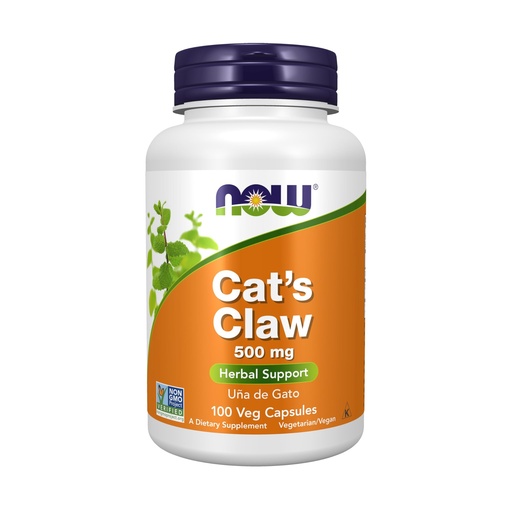 [BRSWIYYLO4CRUYD4] Now Foods - Cat's Claw (UNA De Gato) 500 Mg. 100 Capsules