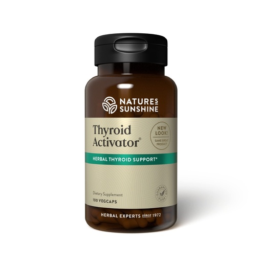 [BRSWIYQ6CIARE33C] Nature's Sunshine Thyroid Activator 100 Capsules