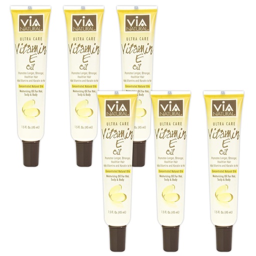 [BRSWG2T5OUDRGC33] (PACK OF 6) Via Natural Ultra Care Oil- Vitamin E (1.5oz)