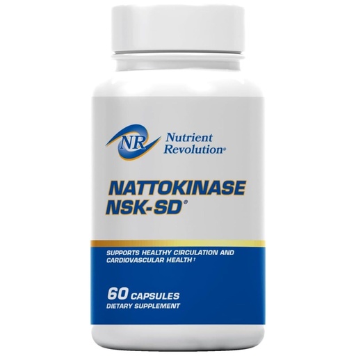 [BRSROBAPAEJR6GTA] NSK-SD Nattokinase - Cardiovascular Support - High Potency Nattokinase Supplement - Optimizes Circulation, Non-GMO, Vegetarian, JHFA & JNKA Recognized - 60 Ct