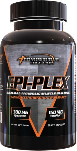 [BRSWIYAPPMDBWCLO] EPI-PLEX by Competitive Edge Labs ( CEL ) : Premium Epicatechin Testosterona Booster para o crescimento muscular e força magra ganha 300 mg EPIPLEX