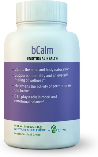 [BRSRAZDQCAJR4CYU] bCalm – Emotional Health Supplement 8 OZ | Vitamin B8 | Inositol Supplements
