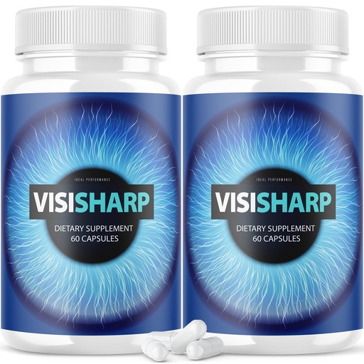 [BRSW2GALB4AQ43IU] (2 Pack) Visisharp Advanced Eye Health Formula for Eyes Pills Visi Sharp Supplement (120 Capsules)