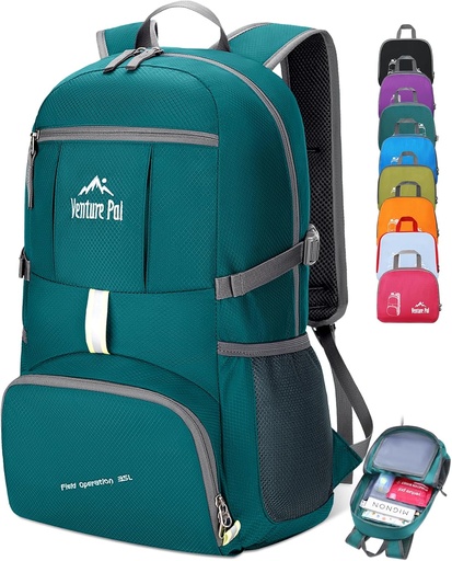 [BRSWG2Q6O4FR4A3H] Venture Pal 35L Ultralight Lightweight Packable Foldable Travel Camping Hiking Outdoor Sports Backpack Daypack
