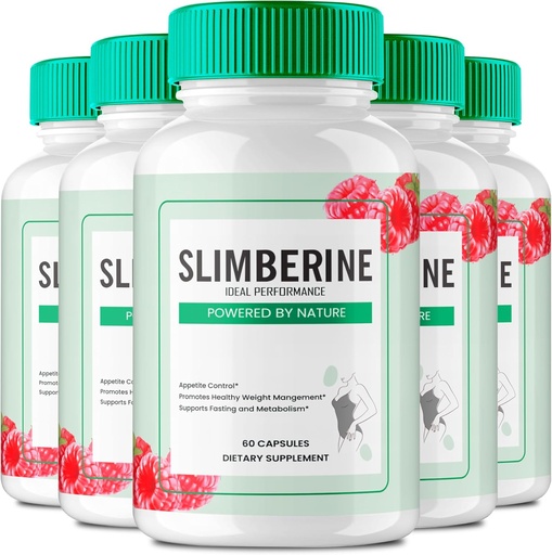 [BRSRAHA3AUOW22D5] Slimberine Keto Capsules, Slimberine Advanced Formula Pills - Maximum Strength, Slimberine All Natural Keto Pills, Slimberine Capsules, Slimberine Official Formula Pills Reviews (5 Pack)