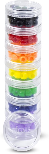 [BRSWGGQTOB4GGC32] 7 Day Medicine Pill Organizer - Stackable Pill Box - Fits Small Tablets & Vitamin Supplements - Keep Your Daily & Weekly Medicine Organized in One Place - Small - Clear