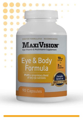[BRSROZDQC4BQYYDX] MaxiVision Eye & Body Formula 90 Capsules