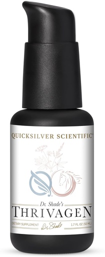 [BRSWG2Q5O4OQE2D4] Quicksilver Scientific Thrivagen - Sieviešu veselības papildinājums ar 15 Enerģija, Hormonu balanss un virsnieru atbalsts Botānika - Adaptogēnie Herbs ar Shatavari, Rhodiola un Maca Saknes (1,7oz / 50ml)