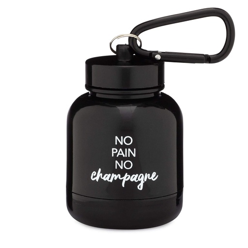 [BRSW2CYNCMJRQE3J] ONMYWHEY - Protein Powder & Supplement Funnel Keychain, Portable To-Go Container for The Gym, Workouts, Fitness, & Travel - TSA Approved, No Pain No Champagne