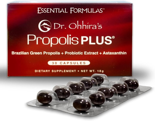 [BRSWI2Q5CAMBY3TG] Propolis Plus 30 capsules de Dr. Ohhira avec propolis verte brésilienne