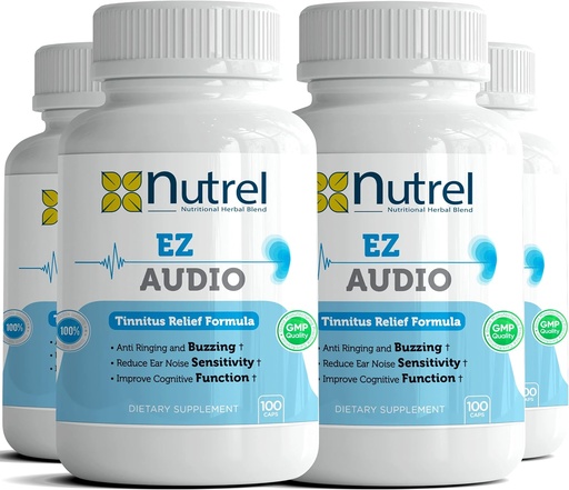 [BRSRMZQPOAJWEE3G] Ez Audio - (100 CAPS) Advanced Hearing Ringing Relief Support Tinnitus Calm Ear (4)
