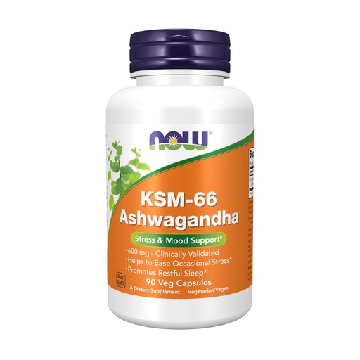 [BRSRAGQ6AQPQEDI7] Now Supplements, KSM-66 Ashwagandha®, Stress and Sleep Support, 90 Veg Capsules