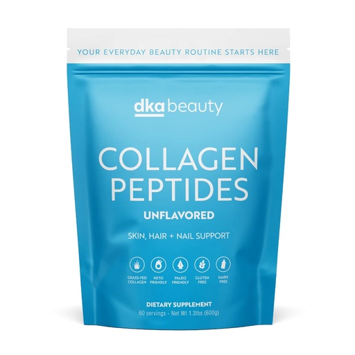 [BRSWGALQBMJQEFIV] Dr. Kellyann Unflavored Collagen Peptides Powder (60 Servings) – Grass-Fed, Keto & Paleo-Friendly, Non-GMO, Gluten-Free, 1 Pack