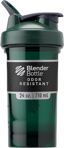 [BRSROHABOYBWGFDD] BlenderBottle Shaker Bottle Pro Series Perfect for Protein Shakes and Pre Workout, 24-Ounce, Green