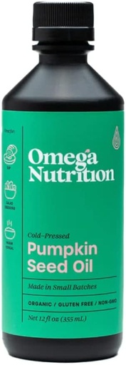[BRSWIZQFOAJWKYDO] Omega Nutrition Pumpkin Seed Oil, 12-Ounce