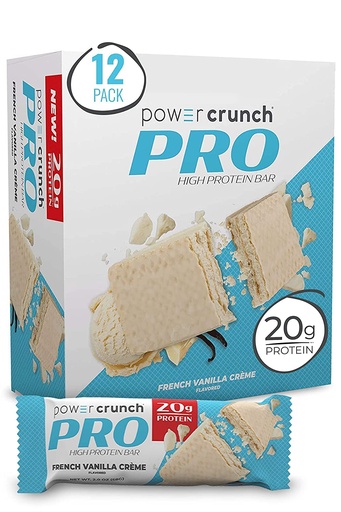 [BRSWGCA6BF5RSD3U] Power Crunch PRO, French Vanilla Crème, 2 Ounces (12 Count)