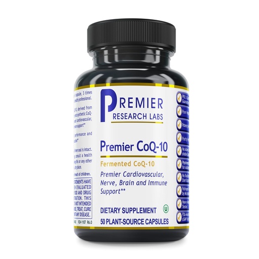 [BRSWKHYNOIFWO23L] Quantum Nutrition Labs CoQ-10 Qultured - Coenzyme Q10, Co Q 10 Supplement, 100mg Capsules for Heart Health, Nerve, and Immune Support, Ubiquinol Co Enzyme Q-10 with Red Algae - 50 Vegetarian Capsules