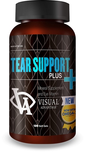 [BRSWECQRCUIWEHL4] Visual Advantage Tear Support Plus for Dry Eyes - 1 Month Supply