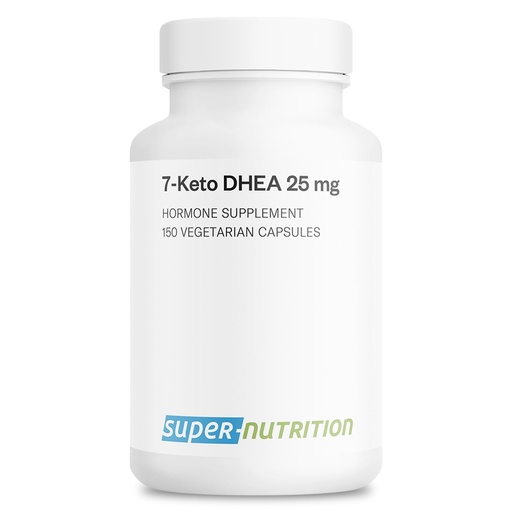 [BRSROEAYA5YQM2D7] Supersmart - 7-Keto DHEA Supplement 25 mg - Natural DHEA Metabolite | Non-GMO & Gluten Free - 150 Vegetarian Capsules