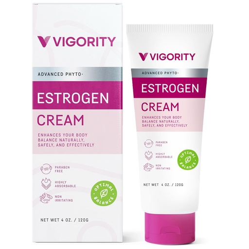 [BRSRMBD6BECGKGY7] Estrogen Cream For Women, Natural Bioidentical, Hot Flashes Menopause Relief, Estrogen Cream With Wild Yam, Menstrual Cycle & Body Balance Support, Helps Reduce Hot Flashes, Paraben-Free, Vegan, 3-Month Supply(4 Oz)