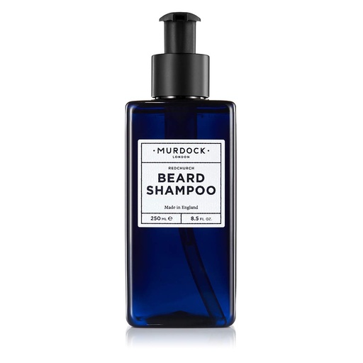 [BRSWGEA6A4FGYH3H] Murdock London Beard Shampoo for Men – Sulphate-Free, pH-Balanced Natural Beard Wash for Softening, Beard-Druff Prevention & Skin Comfort – Barber-Approved, Natural Oils for Hydration (8.5 fl. oz.)