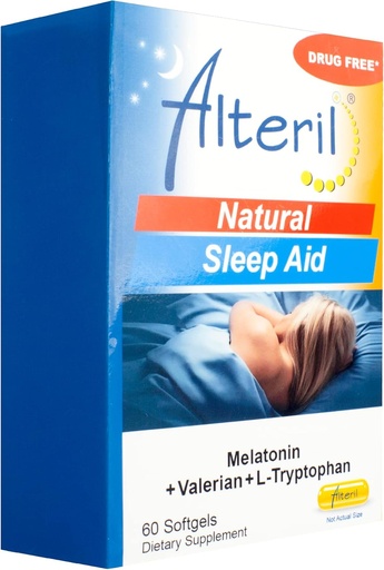 [BRSWGEITO4PGMHYY] Ateril tự nhiên ngủ giúp mềm Gel 60ct